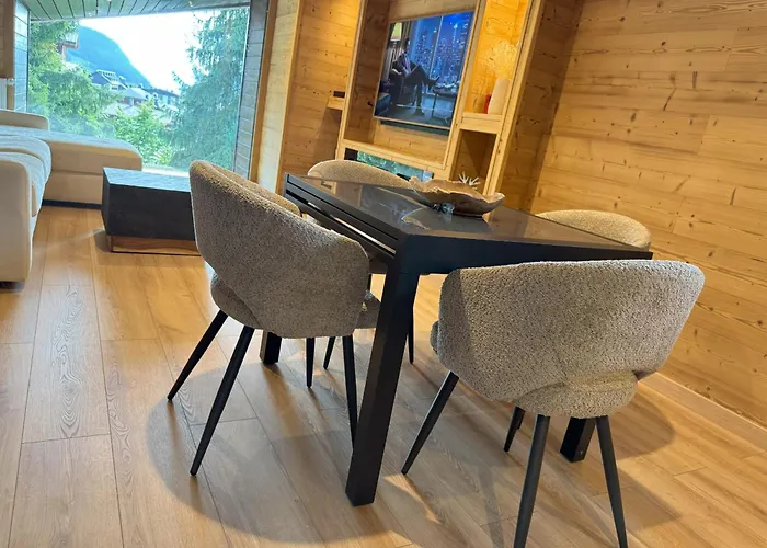 Nivalis - Les Gets, En Plein Centre Et Au Pied Des Pistes Lejlighed